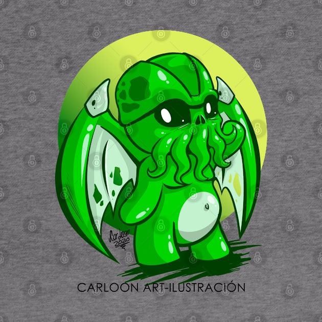 BABY CTHULHU by CARLOON by The Carloon Art